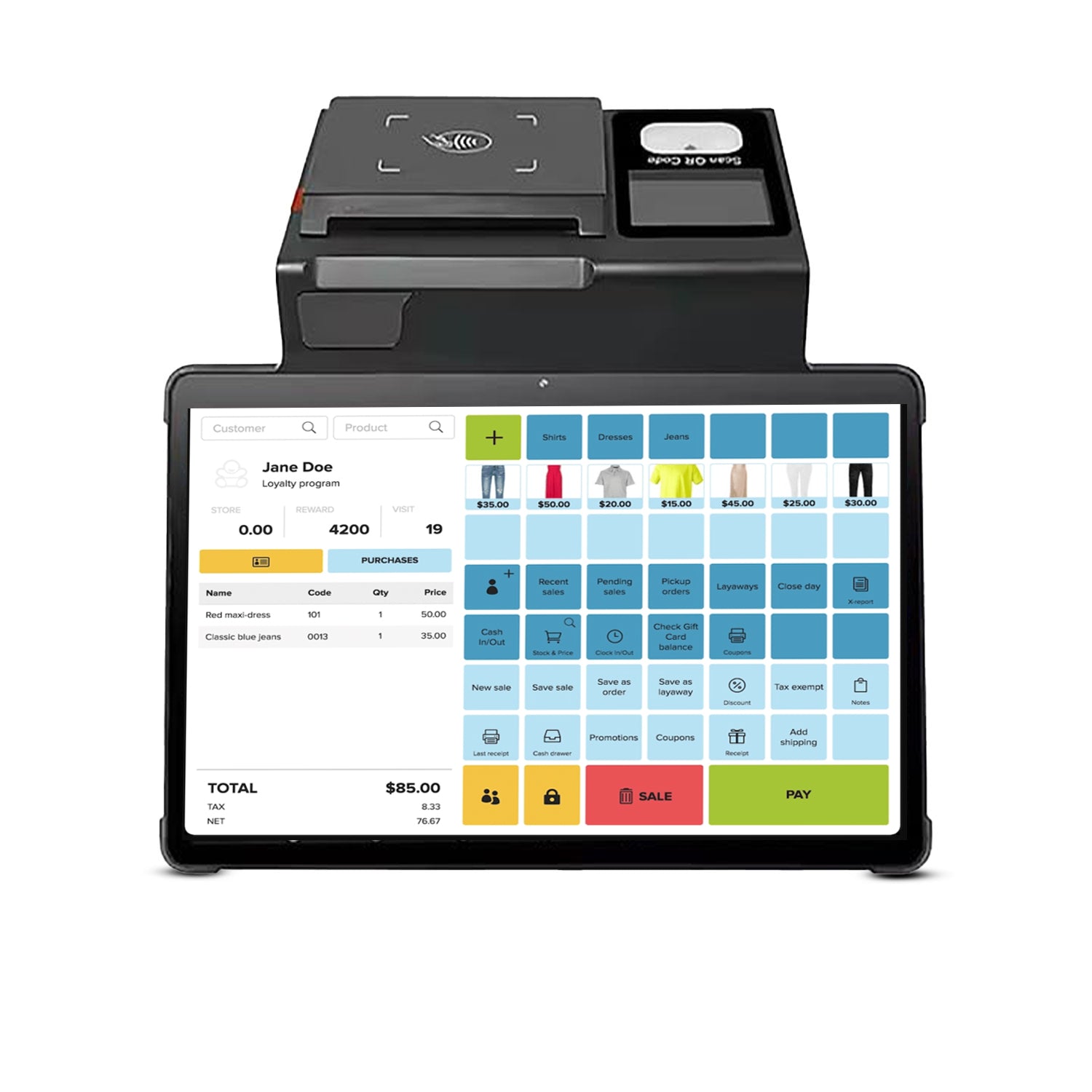 POSIFLOW PSF-11 Android Billing System