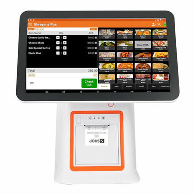 15.6 Inch Touch POS Machine with Free Billing Software & 80mm